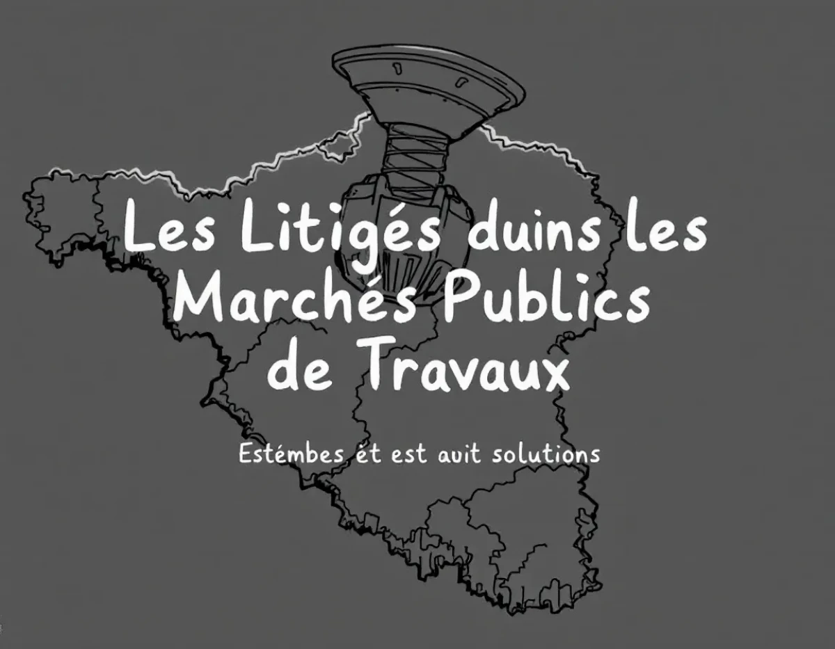 Les Litiges dans les Marchés Publics de Travaux : Enjeux et Solutions