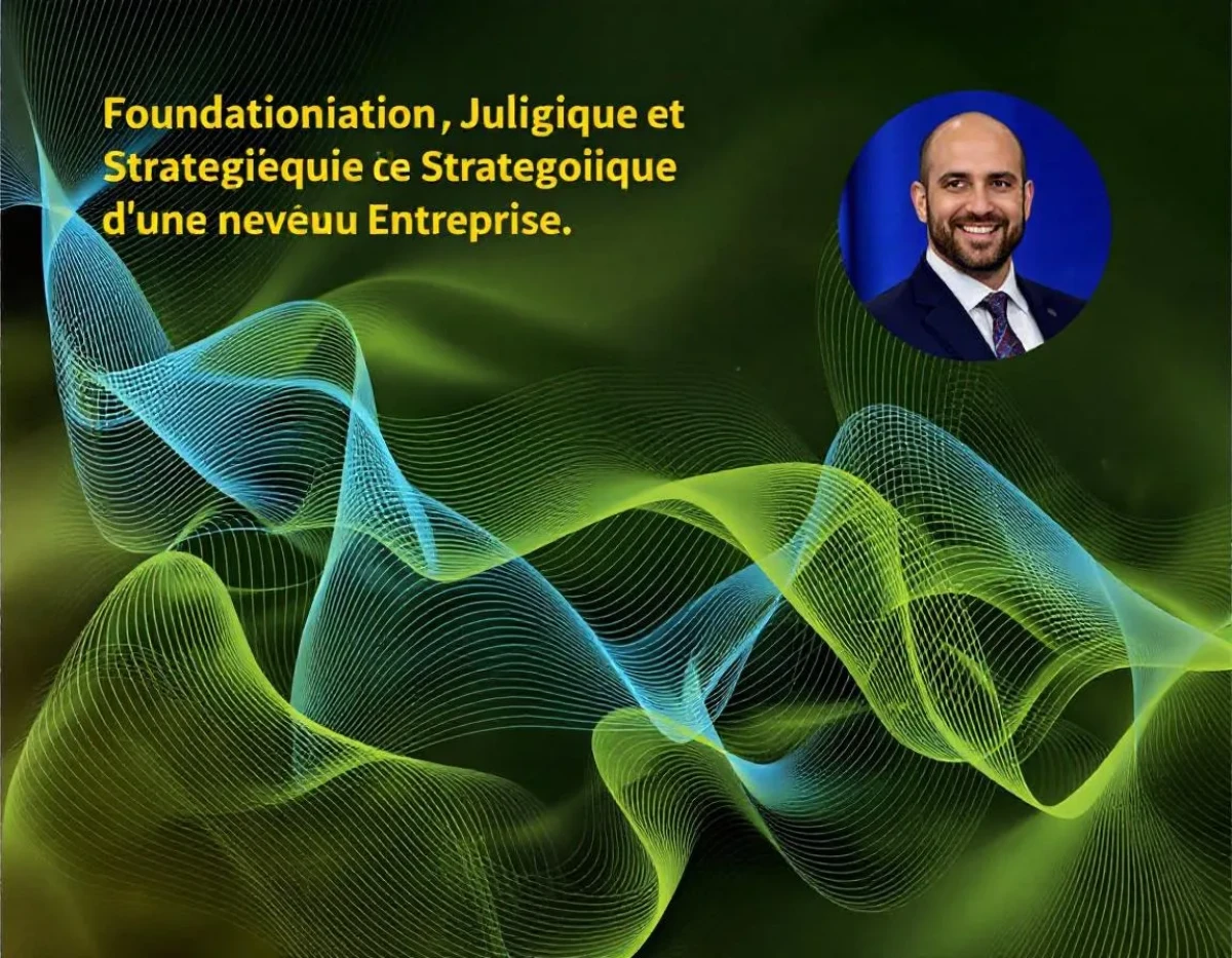 Fondation Juridique et Stratégique d'une Nouvelle Entreprise