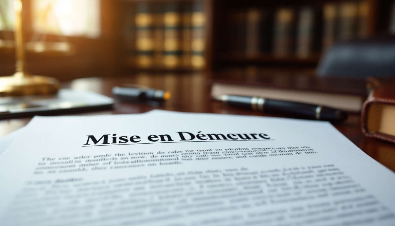 Que faire en cas de mise en demeure d'un créancier